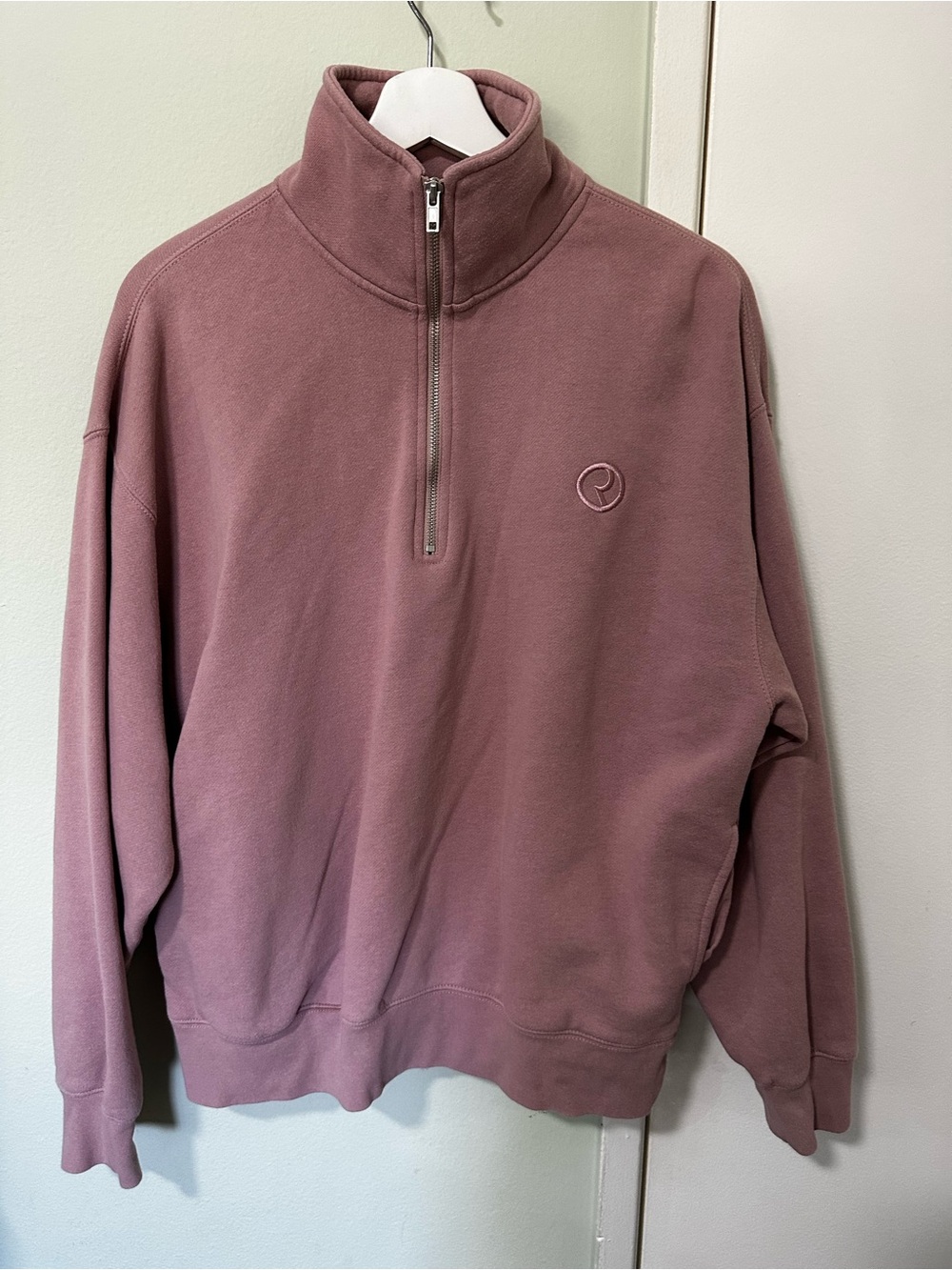 Rare Beauty Selena Gomez- Everyday Quarter Zip Sweatshirt